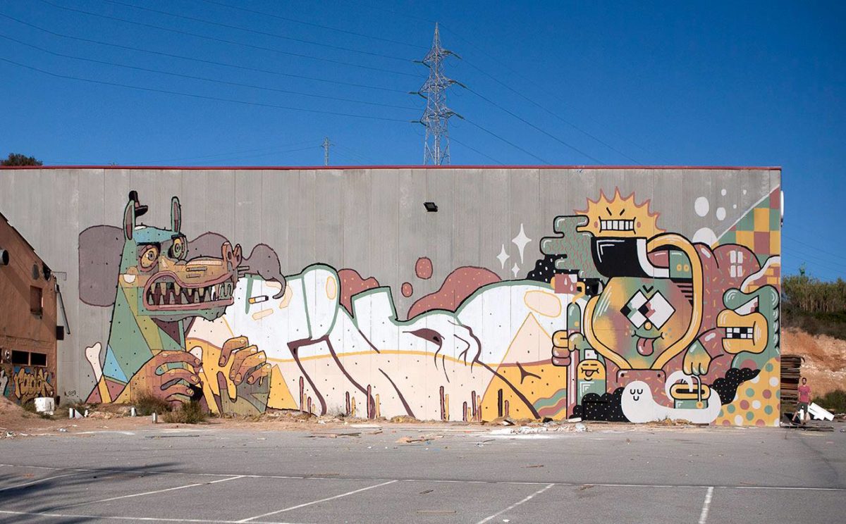 ARYZ x GR170 x VINO New Mural Collaboration