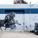 “The Host” New Mural by Evoca1 In Rhode Island, USA