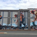 “The Migration” New mural by Fintan Magee in Perth, Australia