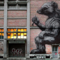 Roa ‘Daniza’ New Mural In Rome