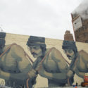 Aryz paints massive mural in Detroit