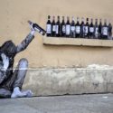 Levalet “One Too Many” New street piece in Paris