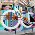 ONCE paints mural installation in Badalona, Spain