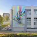 ‘Hexuberances’ New mural by Proembrion in Lodz, Poland