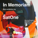 ‘In Memoriam’ a solo show by SatOne at 886 Geary Gallery