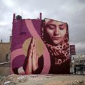 Kevin Ledo paints mural x AptART in Zarqa, Jordan