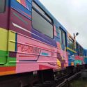 Kenor paints entire train in Kiev