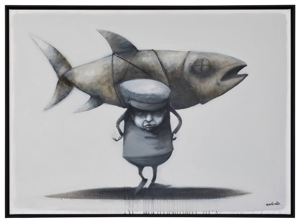 Stormie Mills  ‘A Fish Tale’ at Gabba gallery in L.A.