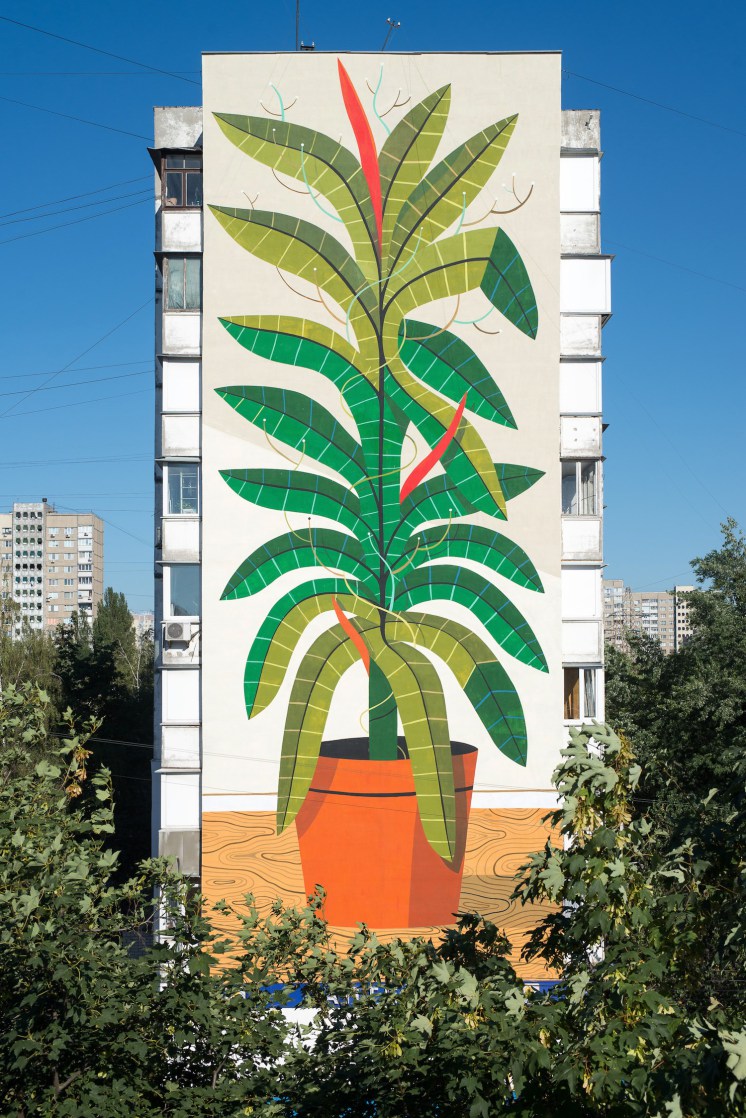 Agostino Iacurci x Mural Social Club in Kiev