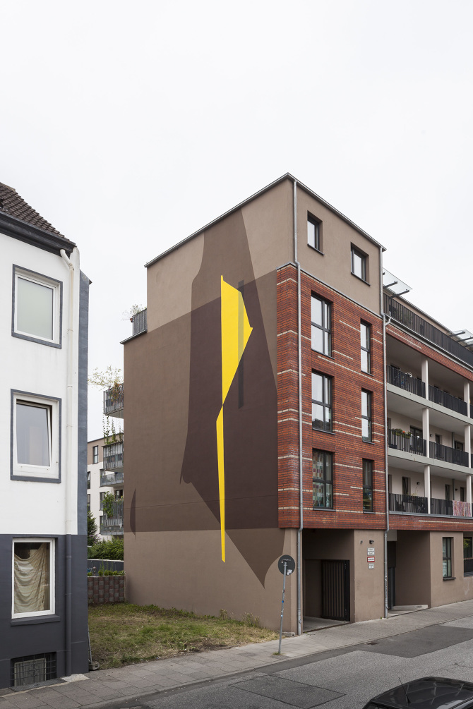 Elian “Exercise of Overlapping” New mural in Hamburg, Germany