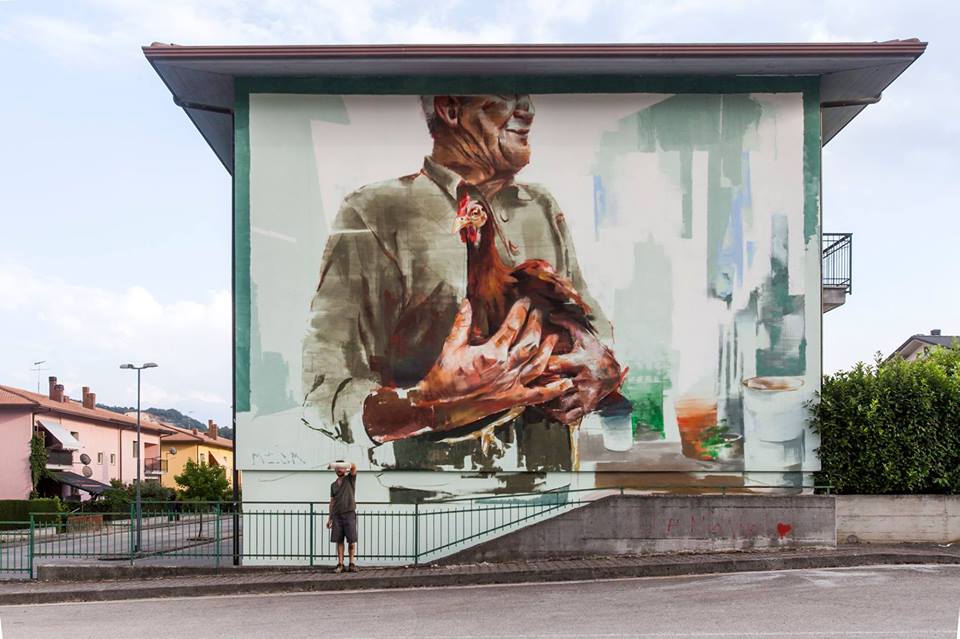 Manolo Mesa “Il Incontro con la foresta” in Lioni, Italy