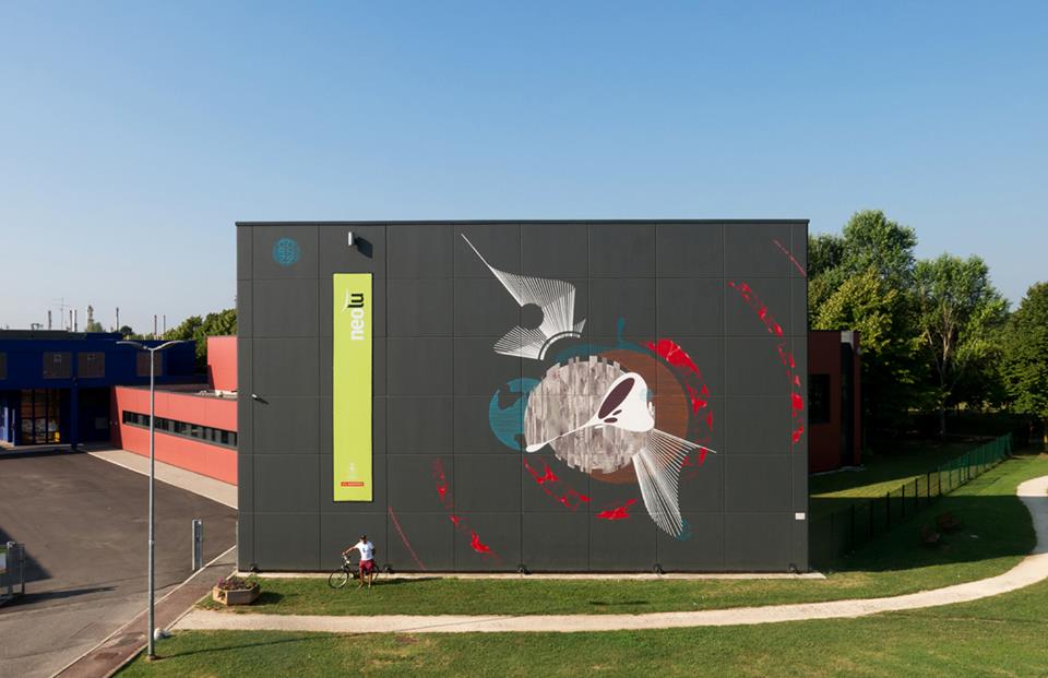 Corn79 New mural in Mantua, Italy