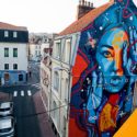 ‘Reflection/Respect ‘ new mural by Dourone in Boulogne-sur-mer, France