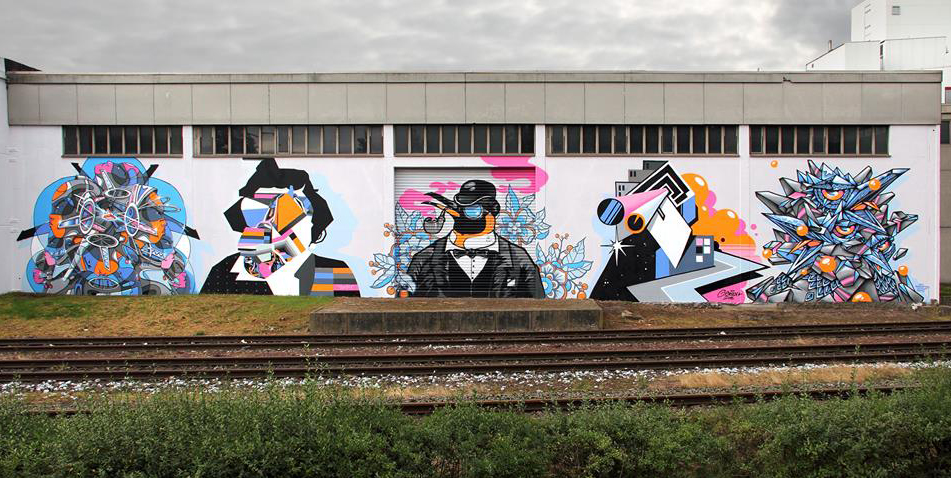 Base23 x Tobias Kroeger x DeeOne x Golden Green x Jaba in Bremen, Germany