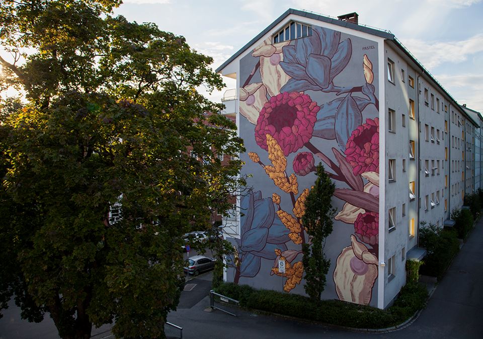 Pastel “Nelu” New mural in Oslo