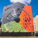 New mural by Etnik, Corn79 and RAM in Lisbon