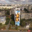 Gaia ‘Archangel Michael and the Dragon’ New mural in Kiev