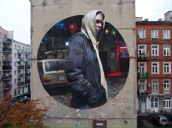 Sebas Velasco New mural in Warsaw 