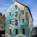 Doa Ocampo covers entire building in Galicia, Spain