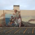 Pat Perry paints symbolic mural for Seawalls in New Zealand