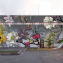 Pastel paints entire facade at Trosterud skole in Oslo