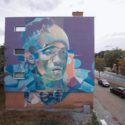 Who? New mural by TELMO MIEL in Goes, Netherlands