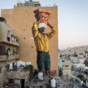 ‘The Column’ New Mural by Jofre Oliveras and Dalal Mitwally in Amman, Jordan